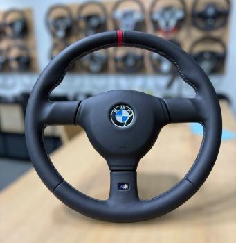 BMW E30 MT2 Lenkrad Leder, M-Technik 1 Sportlenkrad neu beziehen